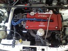 Top engine shot
