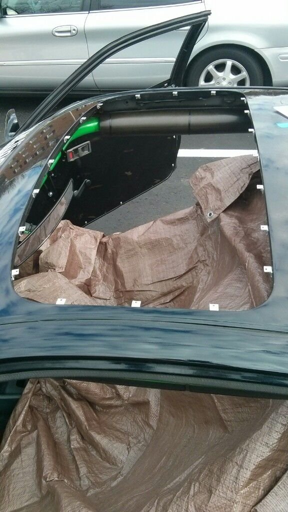 Ultra Carbon Fiber sunroof delete install HondaTech Honda Forum
