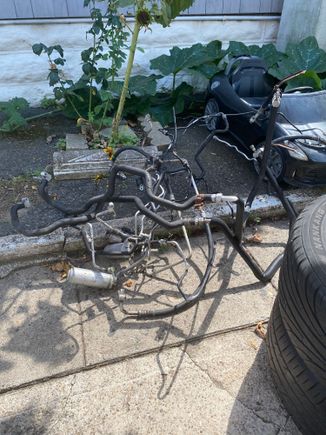 Spent the day trying to install ac lines.   Did not go well.   Can’t figure out most of it and i can’t find any write ups or you tube videos.   Might have to pay someone to install it.  Also the brake lines might be in the way of the line that goes directly to the firewall.   Smh   Might have to redo that line over the ac line   