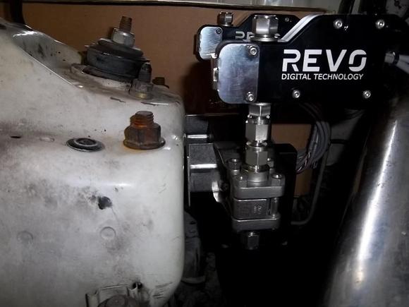 A sneak peak at the revolutionary REVO nitrous valves being mocked up.