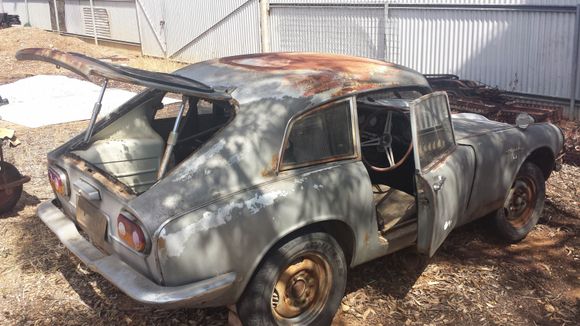 The cars resting place for 30 years