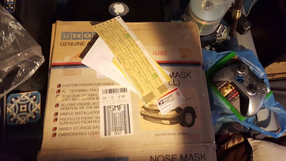 Oem nose mask. Got it last year only used 4 times in its life.
