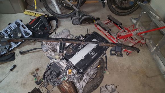 So i bought another b16 due to the fact the first one the head was right dicked.