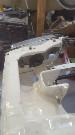 Working on wire tuck.