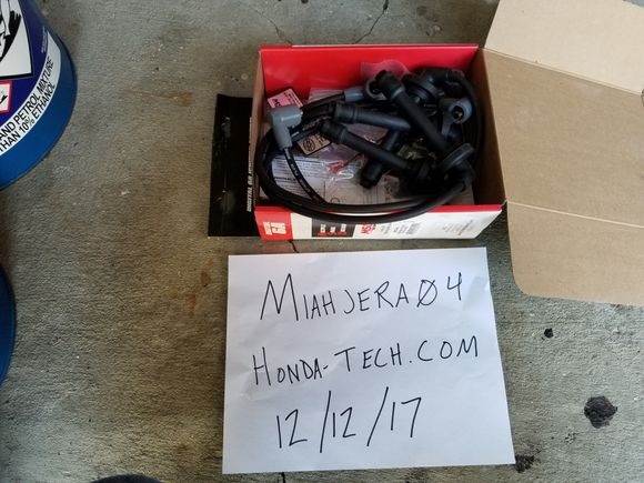 New Msd B series plug wires. $80