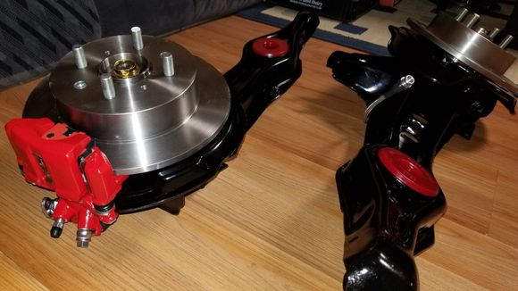 rear trailing arms. 