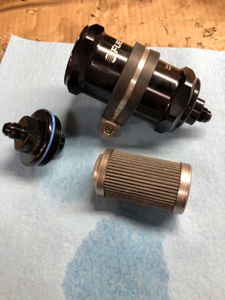 With the new turbo I’m out of fuel around 19psi. I’ll pulled out my 6 micron fuel filter, it doesn’t look very dirty, but I can barely blow any air through it. I have a replacement coming, so hopefully this is the reason I’m out of fuel so soon. Anyone else have their 6 micron filter clog up after switching to E85? 