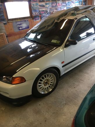 My friends super clean hatch.
