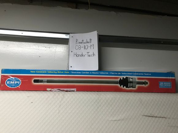 Still in the original box 