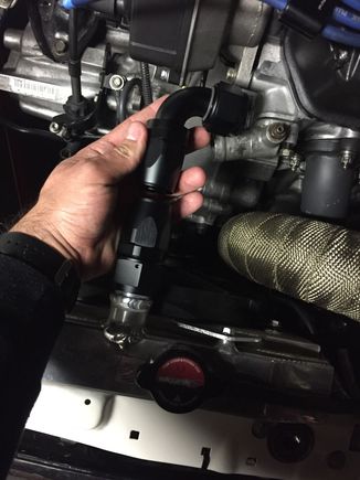 What a headache this car has been. Road block after road block. It was all my fault in poor planning. I guess I never realized how big -16 fittings were. Had to send my radiator back out to get the bung relocated. Will pick it back up on Monday. Then had to exchange some fittings so just waiting for new ones to come in. We are finally so close to being back on the road finally. 