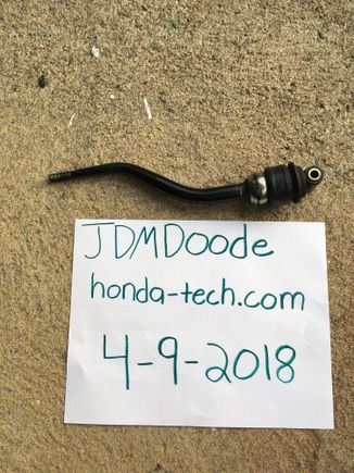 OEM DC Integra GSR dual bend shifter
Can be used on Civic’s, but do your research!
$20