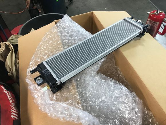 Heat exchanger for LHT- from the 2018 Acura MDX Sport hybrid 