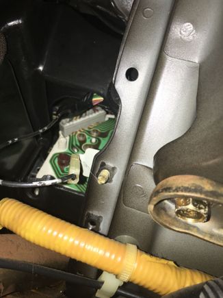 Black wire underneath the dash near the gas pedal area. What is it?