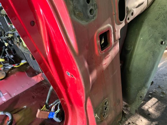 With the dash out, pulling the harness wasn't bad at all. Just some tight spaces pulling the clips for the harness by the door. Outside angle worked for me on the passenger side and inside angle for the driver side.