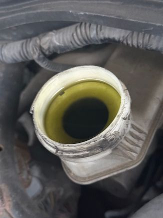 2007 accord is this brake fluid contaminated or is the reservoir just dirty? Thoughts?