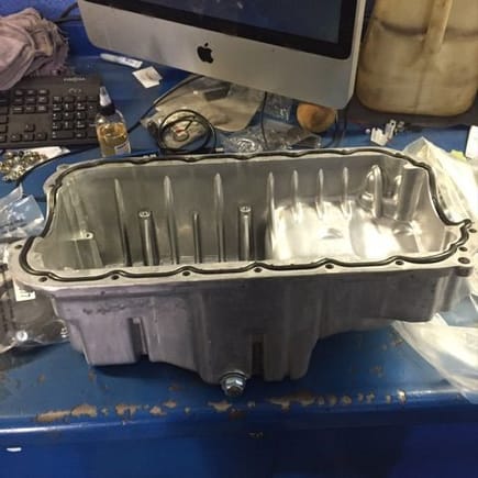 FAST FOWARD 2015 I REPLACED THE OIL PAN