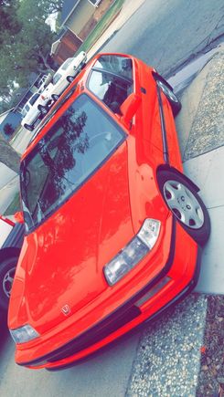 Some coil overs and a wax and she is good!