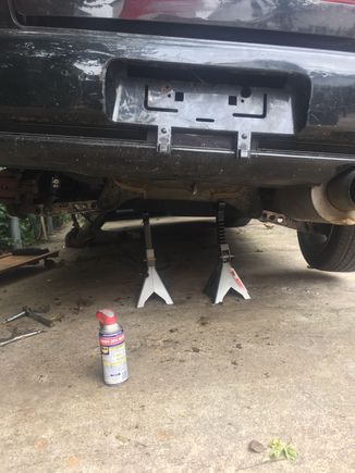 Struggling to put the e brake cables up