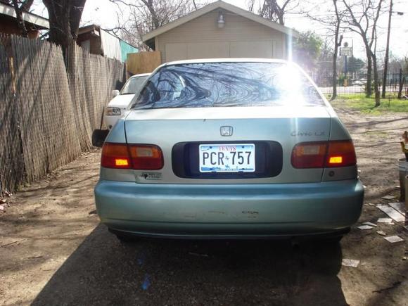 Eg sedan back
