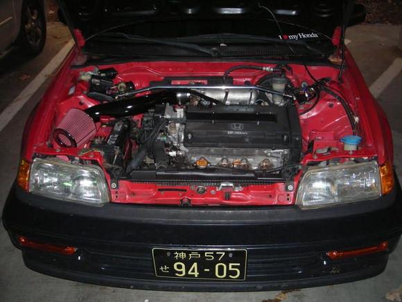 Engine bay shot