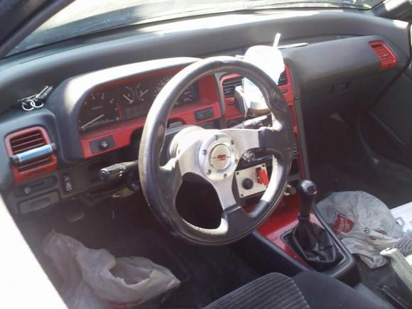 painted my dash i custom engine start button and fan motor switch