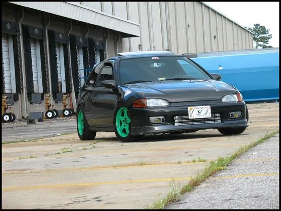 My friend's LS/VTEC Turbo Hatch
358whp @ 10psi