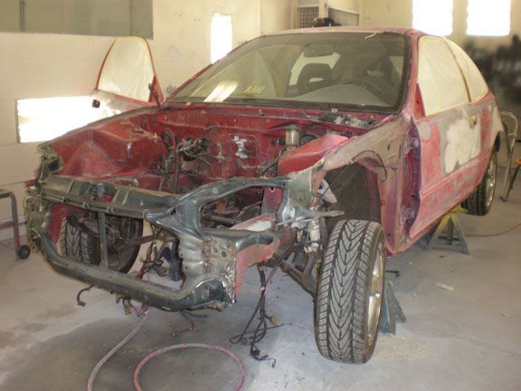 Front Core welded in