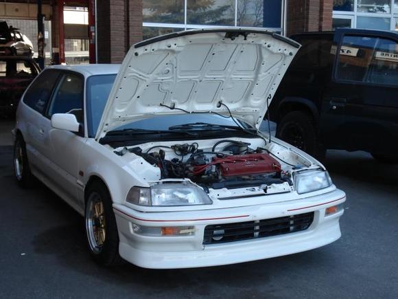 Fresh off the assembly line.