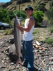 58 inch Sturgeon of 08 SUmmer