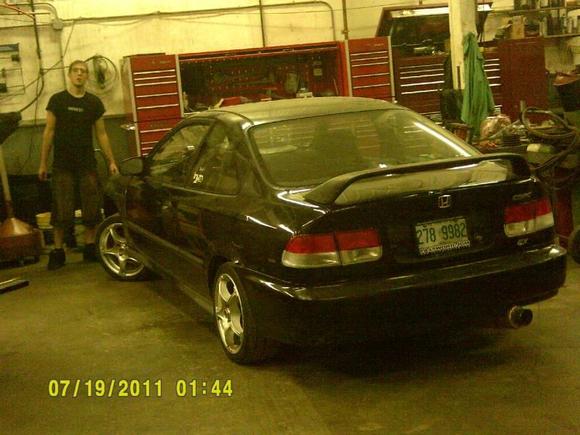 Myyy Car, and my twin bro