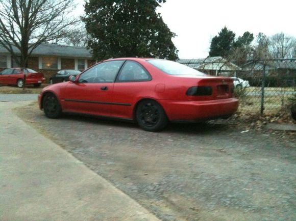 95 Civic Back