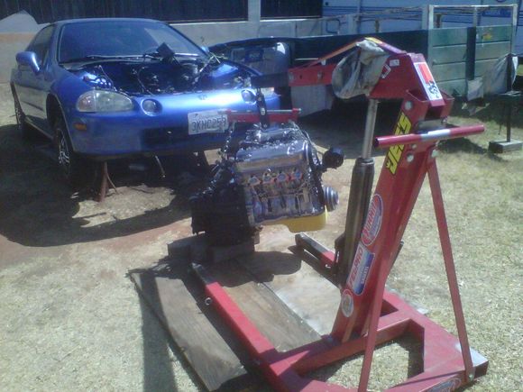 the rebuild goes back in