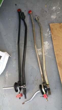 ITR shift linkage came with the ITR transmission