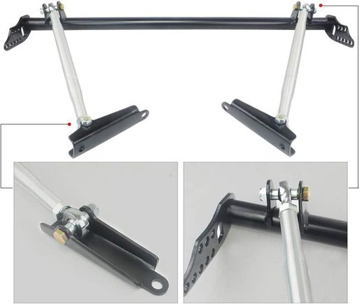 The brackets are supposed to mount to the cast style LCA, not the pillow ball style