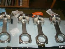 pistons and rods together