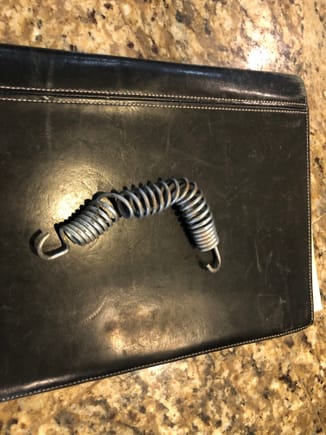 I found this spring on my garage floor this evening when I got back from work.  Can’t tell if it came of my wife’s 2020 CRV or the garage door (no evidence anything missing on the door).  Does anyone have any ideas?  Thanks