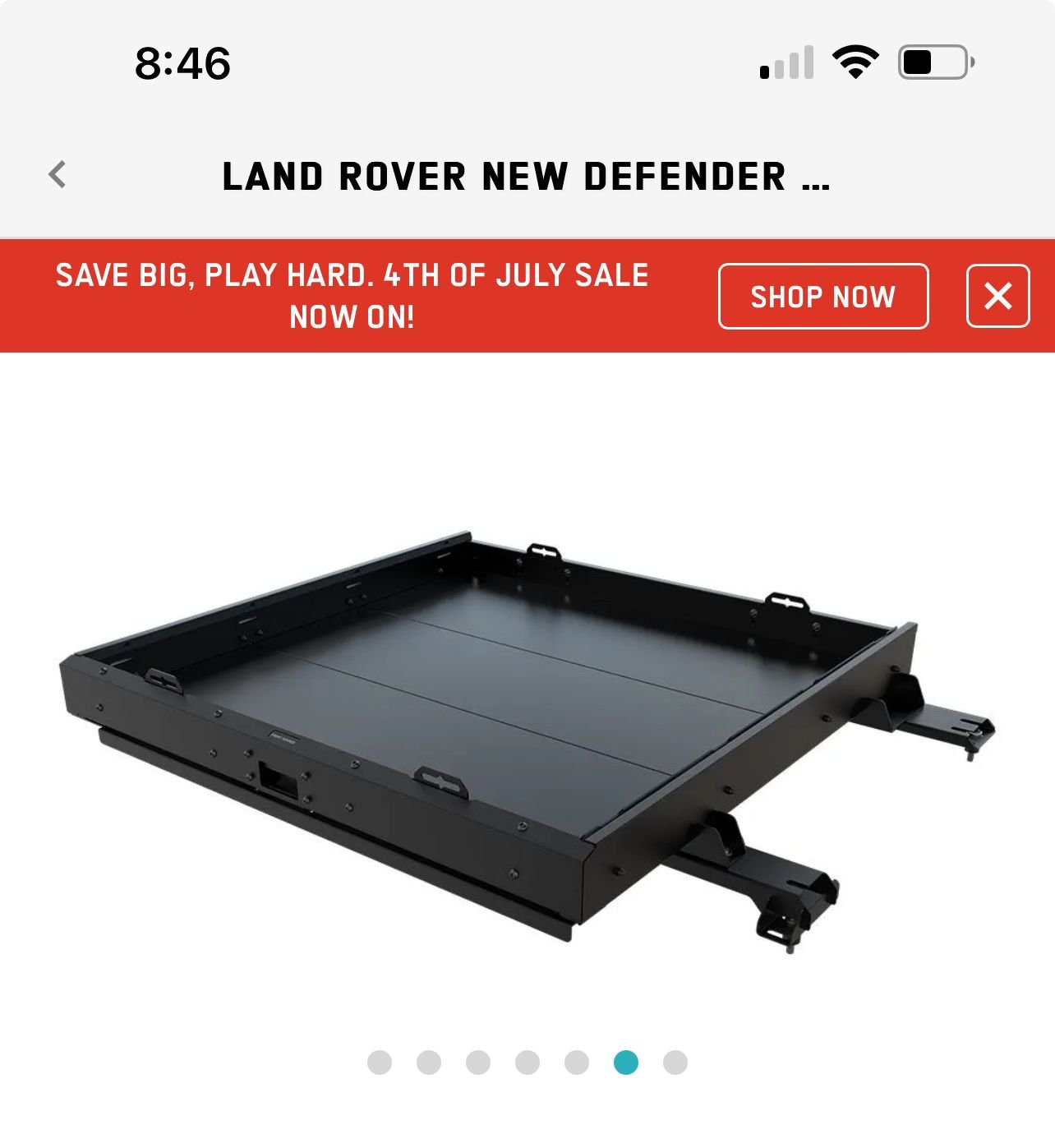 Accessories - Defender 110 Cargo Slide - Used - -1 to 2026  All Models - Peoria, AZ 85383, United States
