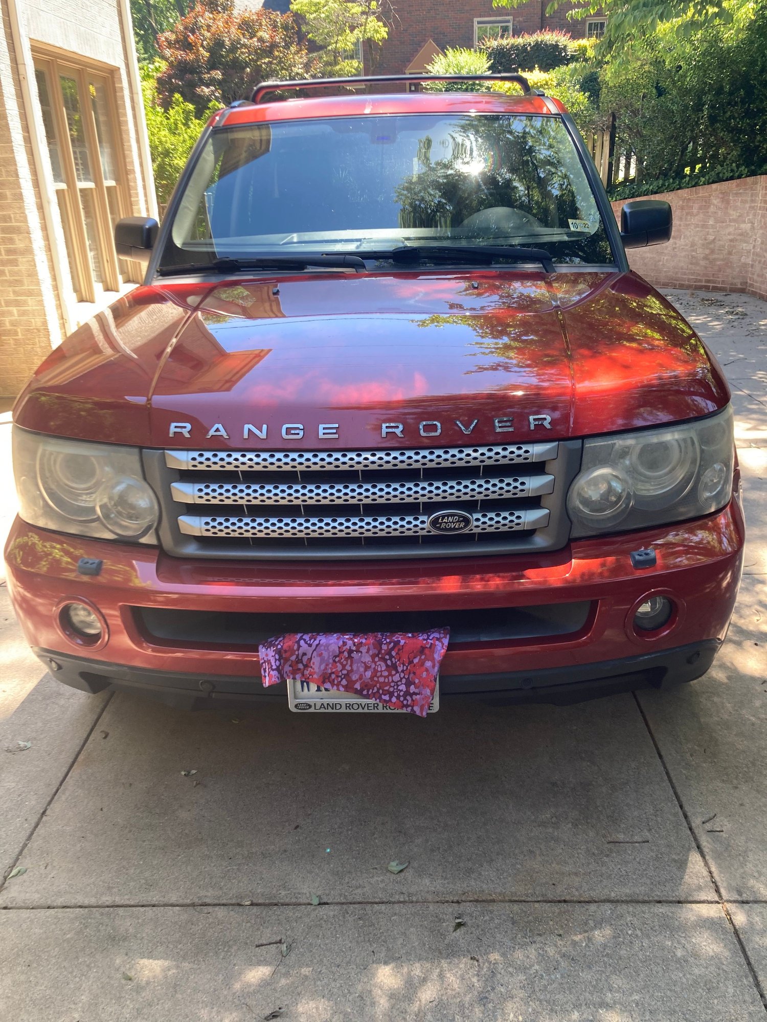 2008 Land Rover Range Rover Sport - 2008 Range Rover Sport HSE - Used - VIN SALSK254X8A126861 - 111,849 Miles - 4 cyl - 4WD - Automatic - SUV - Red - Roanoke, VA 24014, United States