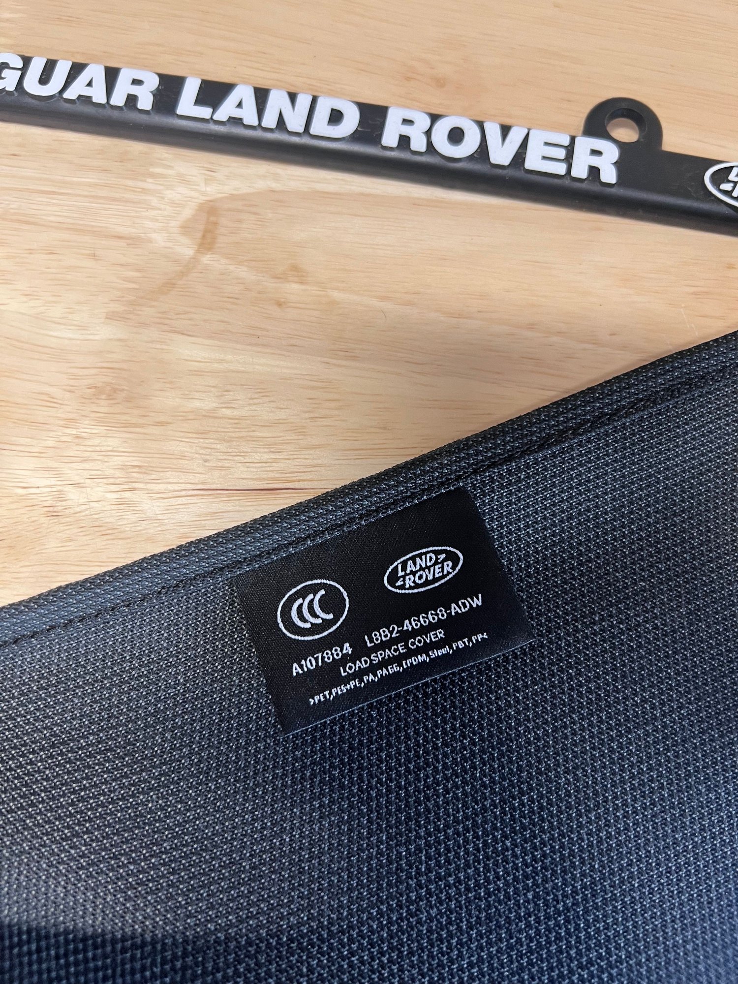 Accessories - Defender 110 Cargo Cover, Key Rings, and License Plate Frame - Used - 0  All Models - Columbia, SC 29201, United States