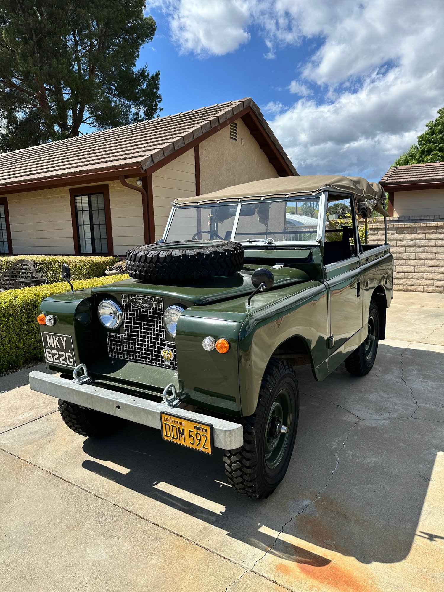 1960 Land Rover Land Rover - 1960 Series 2 Land Rover for sale - Used - VIN 141101998 - 1,043 Miles - 4 cyl - 4WD - Manual - Convertible - Other - Castaic, CA 91384, United States