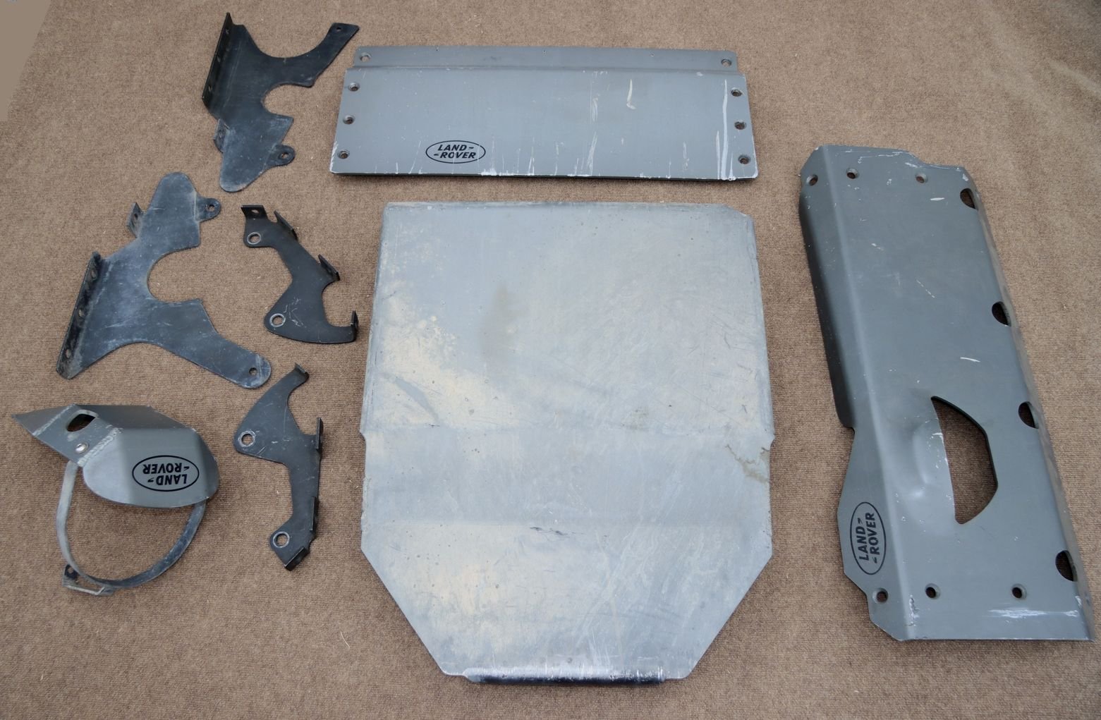 Accessories - Unicorn Land Rover Discovery FACTORY OEM Skid Plate Set - Used - 1999 to 2004 Land Rover Discovery - Niwot, CO 80503, United States