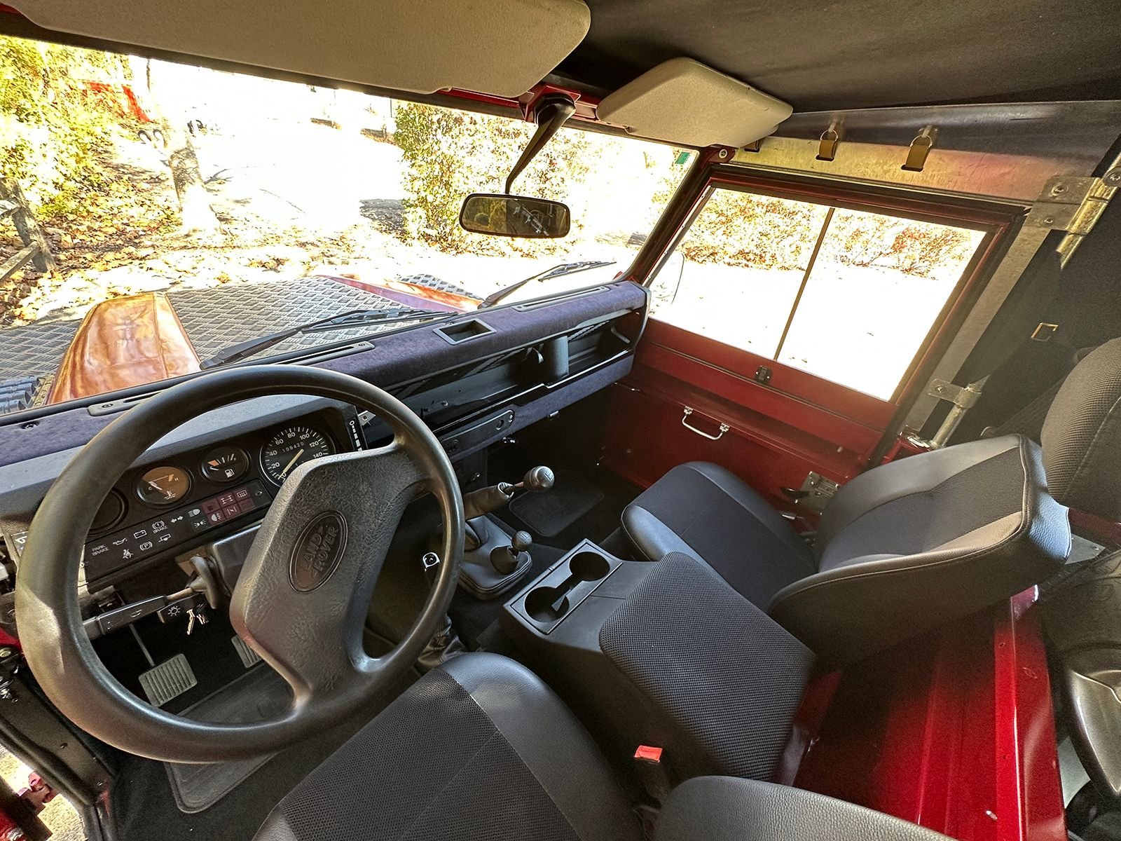 1994 Land Rover Defender 90 - 1994 Defender 110, LHD, 300TDI, Low Miles (67,995), Lots of New Parts - Used - VIN SALLDHAF8MA945038 - 4 cyl - 4WD - Manual - SUV - Red - Bryn Mawr, PA 19010, United States