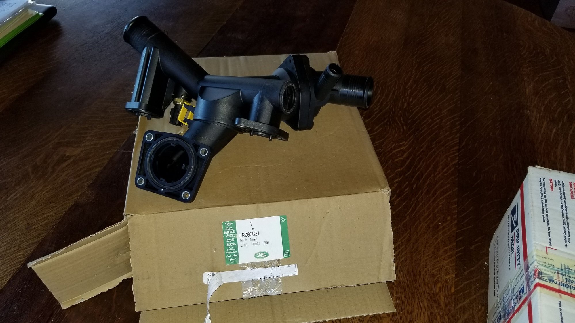 2005 LR3 Thermostat housing 75 obo. Will ship but will be paid by