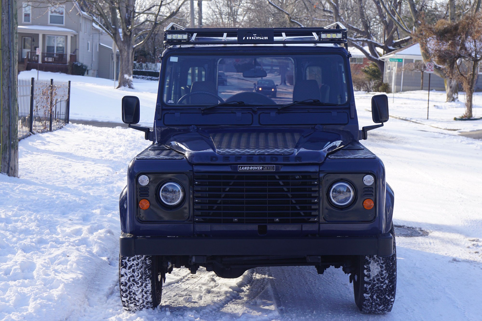 1989 Land Rover Range Rover - 1989 Right Hand Drive Defender 90 Turbo Diesel - Used - VIN SALLDVAB7FA376782 - 157,600 Miles - 4 cyl - 4WD - Manual - SUV - Blue - Ann Arbor, MI 48103, United States