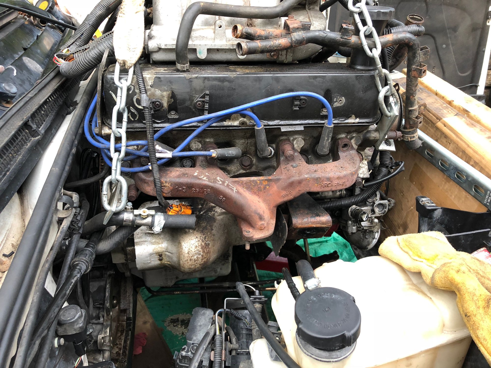Complete engine install. Anyone tried this method? - Land Rover Forums