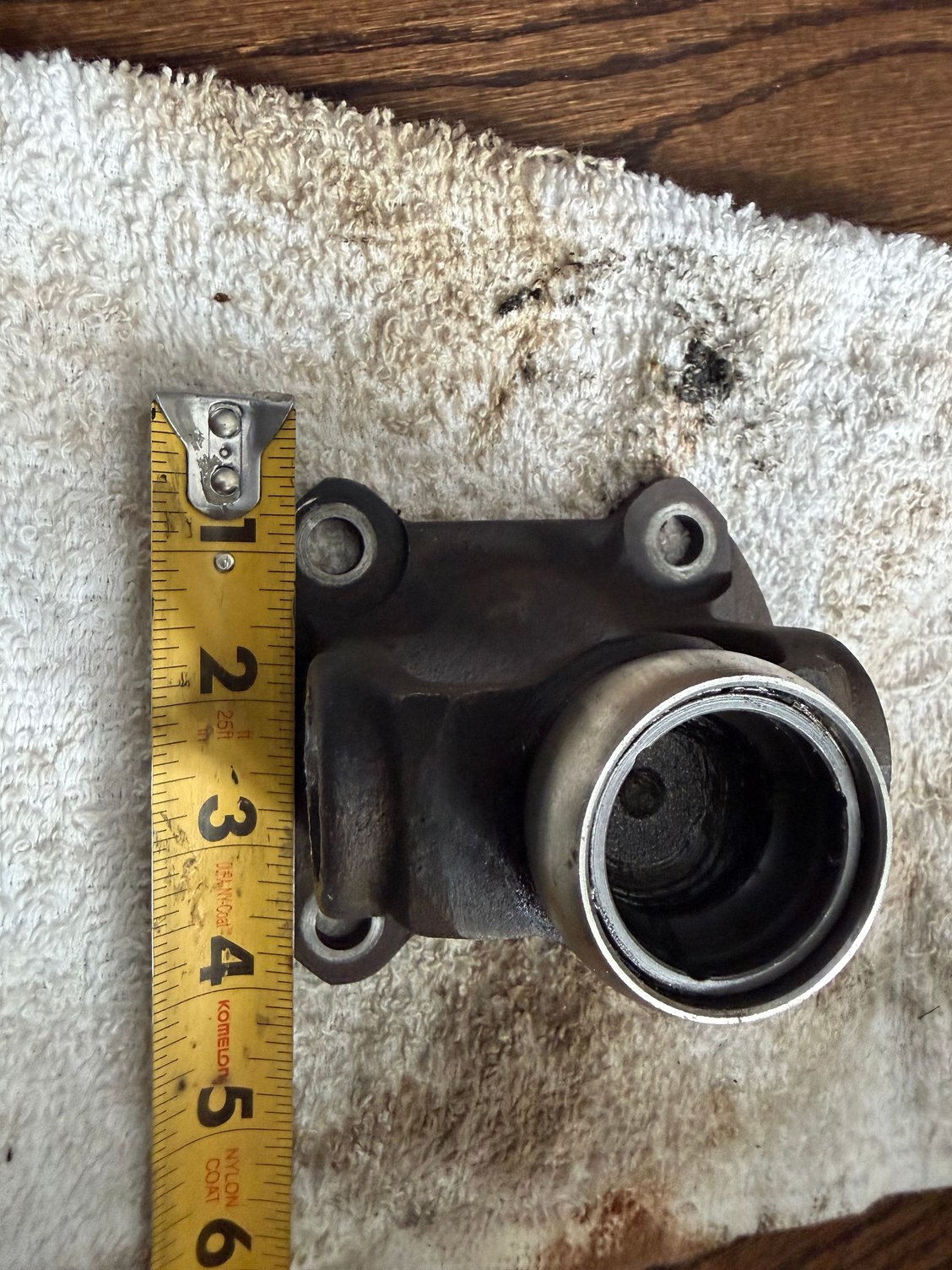 Yolk on old driveshaft that matches new driveshaft 