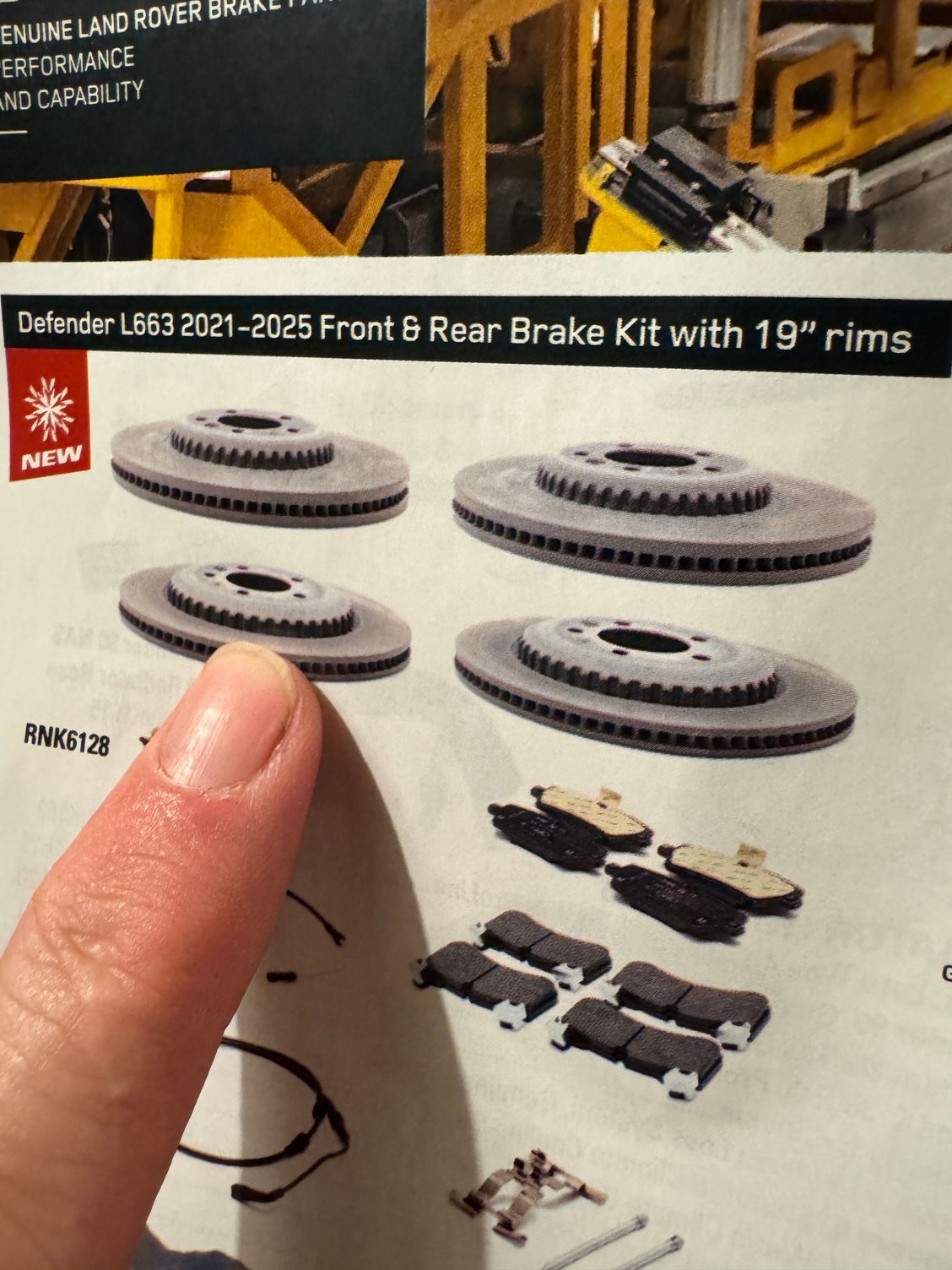 I have 20” rims, from the factory, on a 2020 110 X P400 - but this is the rotors I have