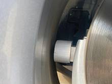 With 20" alloy in place 