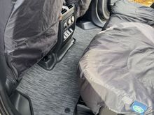 Rear Seats (7 seater, diff pattern than 5 seater ! note). Note: I didn't get a mat for the 6/7 seat, seemed stupid. I’ll never use my rear seats and the JLR rubber mat is fine there. 