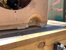 I wanted to keep all the tie downs so I made sure to build the box “around” it